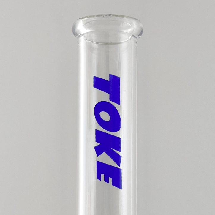 TOKE - 12" Beaker Bongs – 4mm Thick Glass