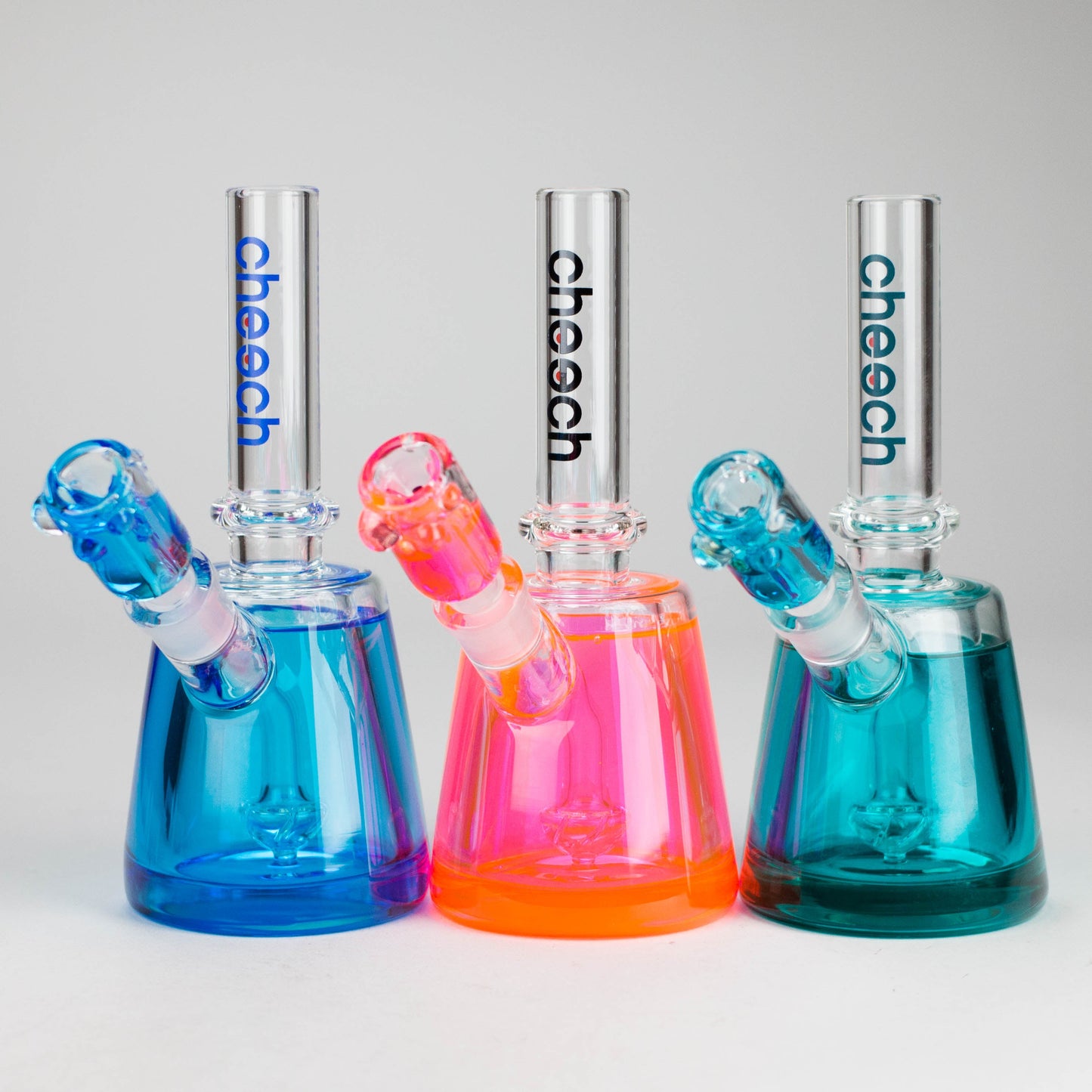 Cheech Glass  | 8" Freezable Barrel Mouth Rig